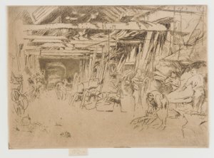 Carraio, 1879-1880 da James Abbott McNeill Whistler