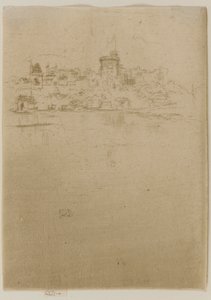 Memoriale di Windsor, 1887 da James Abbott McNeill Whistler