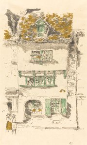 Casa Gialla, Lannion da James Abbott McNeill Whistler
