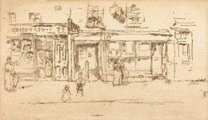 York Street, Westminster, c. 1886 da James Abbott McNeill Whistler