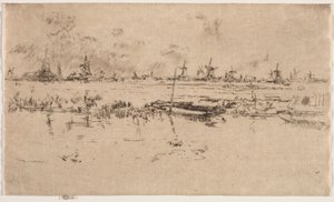 Zaandam da James Abbott McNeill Whistler