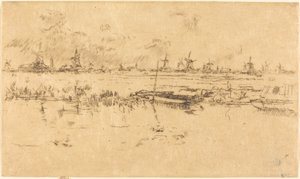 Zaandam da James Abbott McNeill Whistler