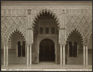 Alcázar, porta della camera da letto dei re mori da James Anderson