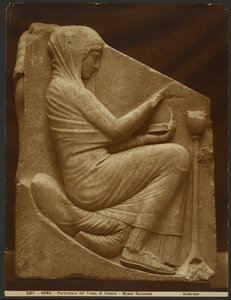 Dettaglio, Trono di Venere, Museo Nazionale da James Anderson