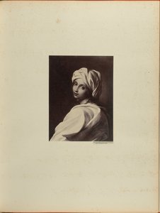 Guido Reni, Beatrice Cenci. (Galleria Barberini) su disegno di Rocchi da James Anderson