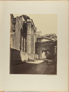 Il Tempio di Marte Ultore e la porta d