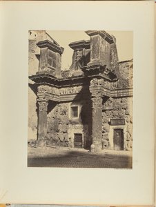 Il Tempio di Minerva nel Foro di Nerva da James Anderson