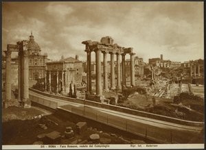 Il Foro Romano, visto dalla Capitale