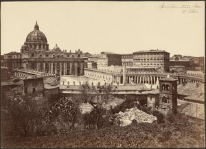 [Veduta della Basilica di San Pietro] da James Anderson