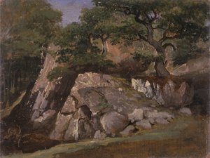 Veduta della Valle delle Rocce vicino a Mittlach (Alsazia) da James Arthur OConnor