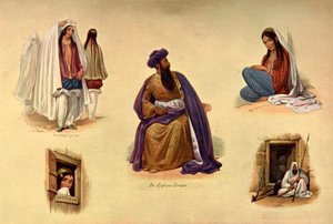 Tipi di Kabul, 1840s, 1901 da James Atkinson