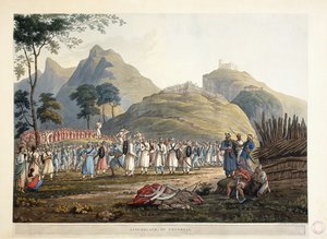 Assemblaggio di Ghoorkas da James Baillie Fraser