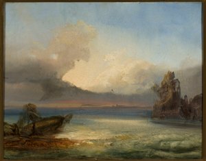 Paesaggio marino da James Baker Pyne