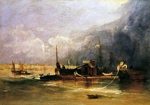 Il cantiere navale, Bristol da James Baker Pyne