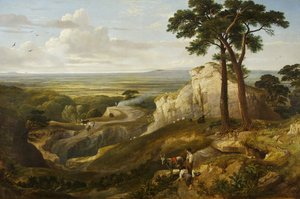 Vista dai Mendips da James Baker Pyne