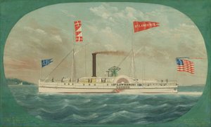 Battello a vapore St. Lawrence, 1850
