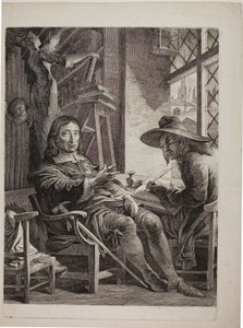 Milton che Ditta a Ellwood il Quacchero da James Barry