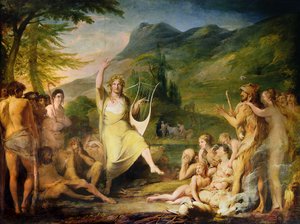 Orfeo, primo della serie Il progresso della cultura e della conoscenza umana, c.1777-84