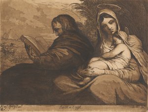 Riposo in Egitto da James Barry