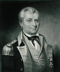 Generale Lachlan McIntosh (1727-1806), inciso da Henry Hoppner Meyer da James Barton (after) Longacre