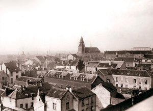 Skyline di Anversa, 1898 da James Batkin