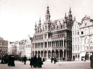 Piazza del Mercato, Bruxelles, 1898