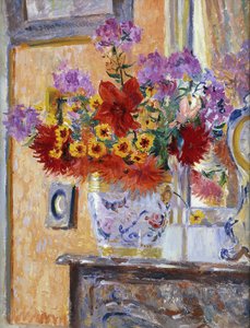 Fiori nel salone, Chateau de Nanteuil