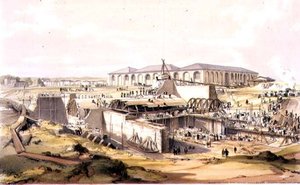 Costruzione della casa del motore stazionario, Camden Town, 28 aprile 1837, inciso dall
