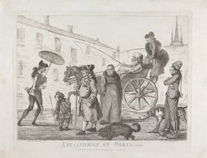 Inglese a Parigi, 1767 da James Bretherton