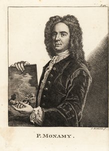 Ritratto di Peter Monamy, pittore marino inglese da James Bretherton