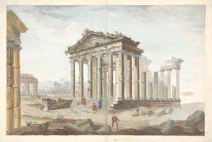 Rovine dei Templi a Saltronza da James Bruce