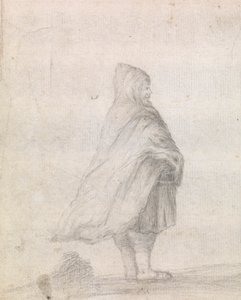 Studio di un uomo di profilo