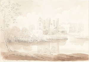 Castello Rheban sul fiume Barrow, Athy