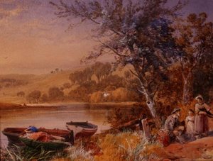 Lakeside (dettaglio) da James Burrell Smith