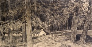 Il cottage del guardiano da James Cadzow