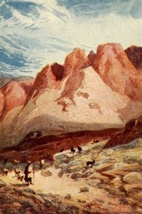 Monte Sinai - Atti vii 38, c1924 da James Clark and Henry A Harper