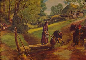 Un ruscello del Devonshire, 1864, 1935 da James Clarke Hook