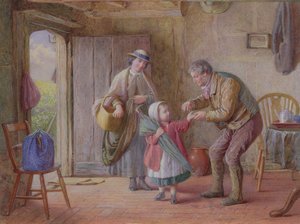 Un penny per te stesso, c.1870 da James Clarke Waite