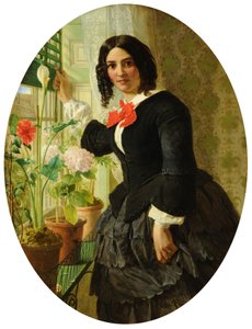 La padrona di casa, 1856 da James Collinson