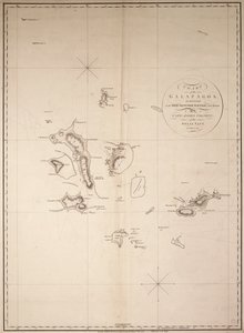 Carta delle Galapagos, rilevata sulla nave mercantile 