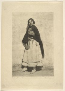 Una giovane gitana, Granada da James Craig Annan