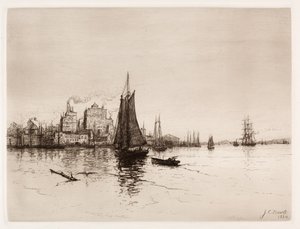 Scena del porto, 1884