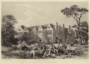 Sawston Hall, Cambridgeshire da James Dafforne