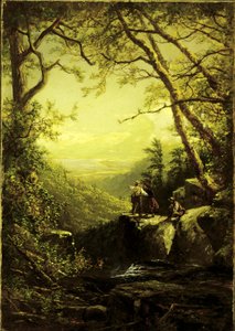 Kaaterskill Clove, gennaio 1865, 1865 da James David Smillie