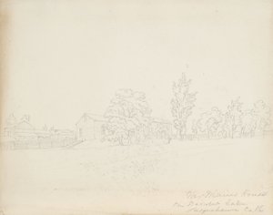 Casa del Sig. Mains sul Lago Derwent, Contea di Susquehanna, Pa., 1843 da James David Smillie