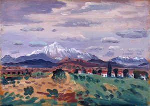 Canigou innevato da James Dickson Innes