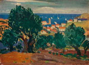 Olivi a Collioure, 1911