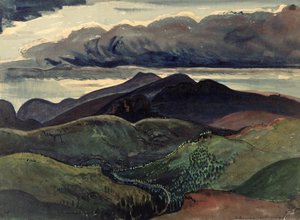 Le montagne oscure (Brecon Beacons) da James Dickson Innes