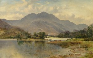 Paesaggio, scena delle Highlands
