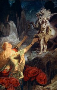 Helgi Hundingsbane ritorna a Valhalla, 1890 da James Doyle Penrose